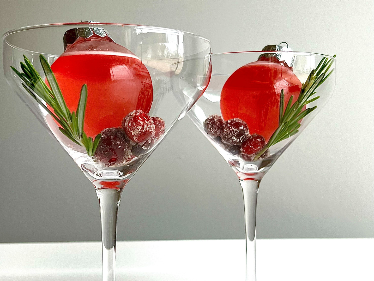 Mistletoe Martinis