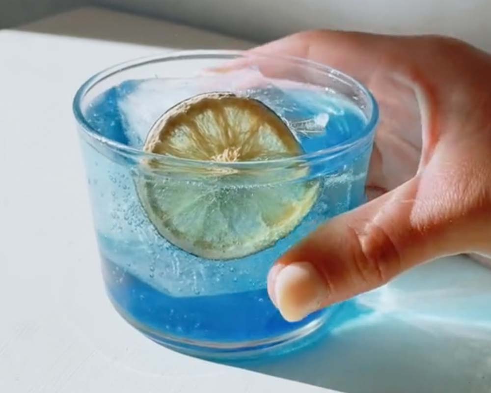 Blue Coconut Spritz
