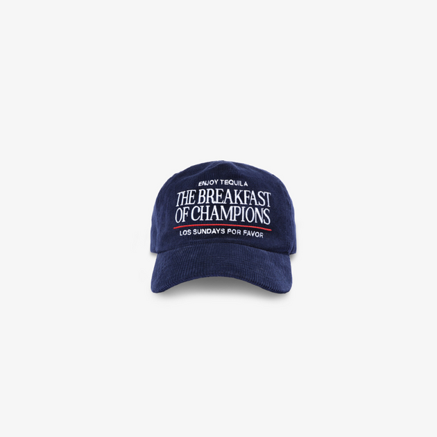 The Breakfast Corduroy Cap - Navy