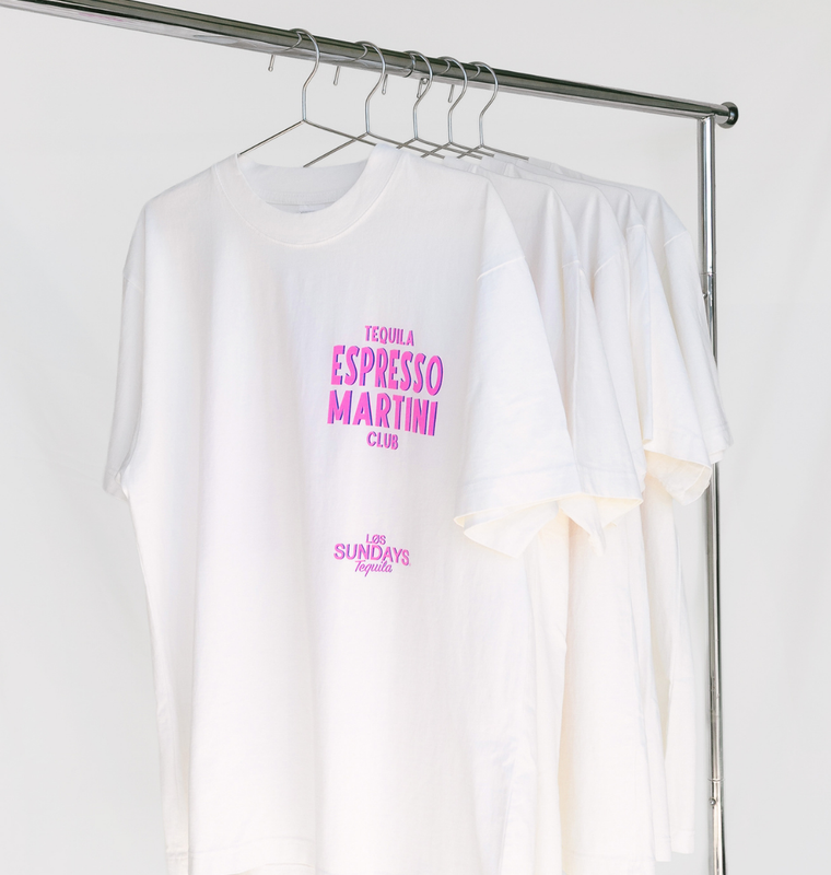 The Espresso Martini Tee - Blanc White
