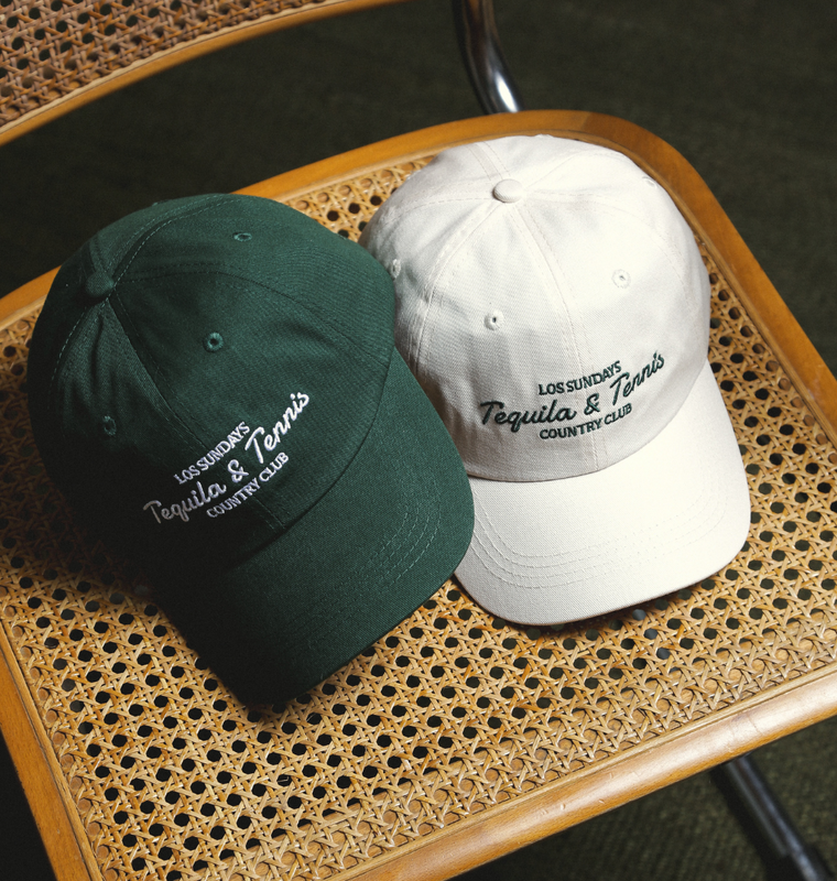 TEQUILA & TENNIS COUNTRY CLUB DAD CAP - BONE