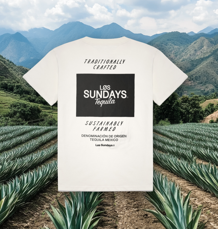The Origin Tee - Blanc White/Black