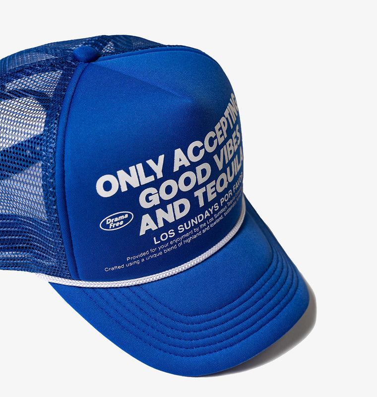 The Drama Free Trucker - Blue