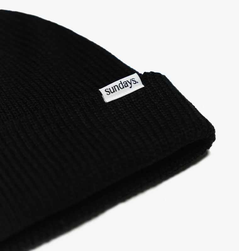 The Sundays Beanie - Black