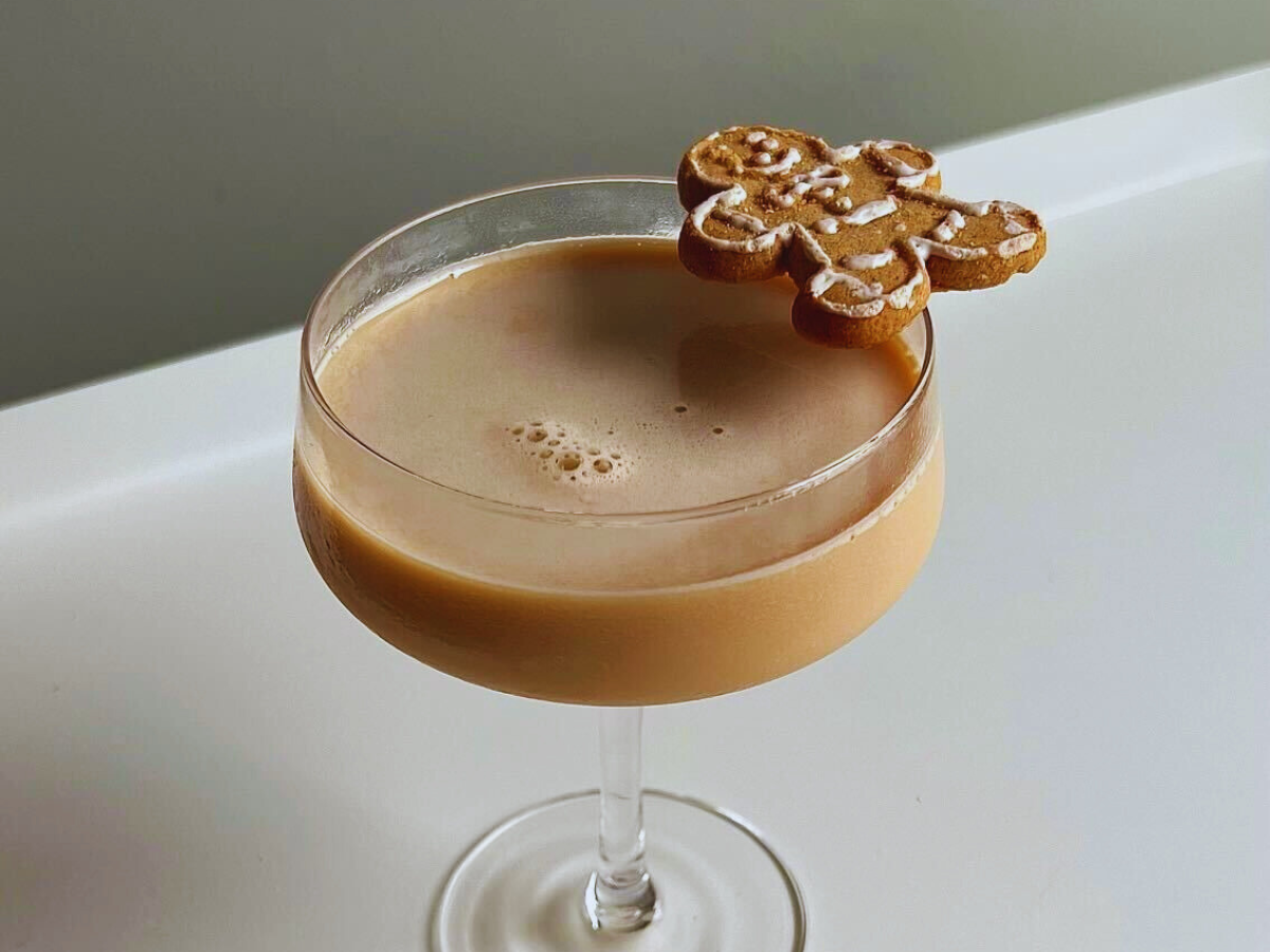 Gingerbread Man Martini