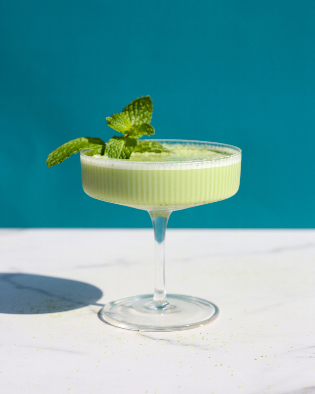 Mint Matcha Martini