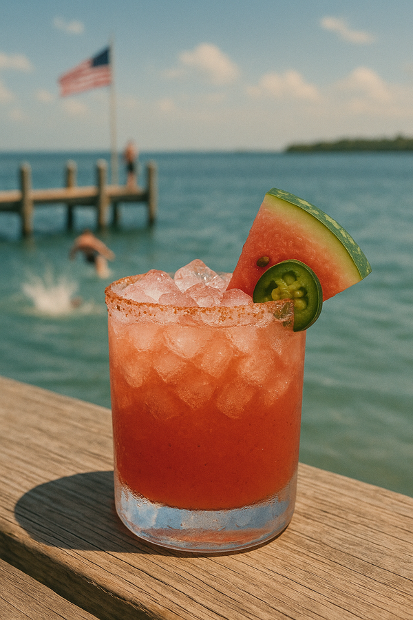 The Spicy Watermelon Margarita