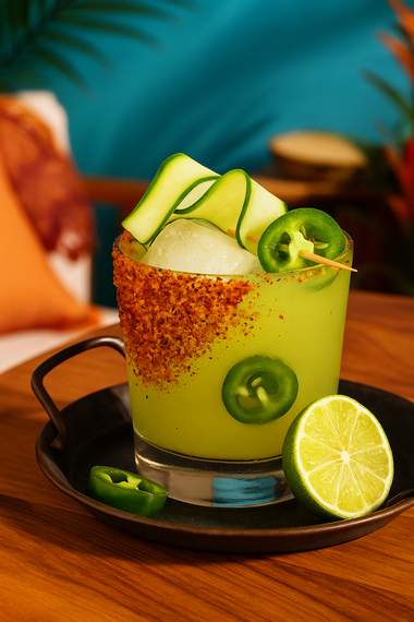 Jalapeno Cucumber Margarita