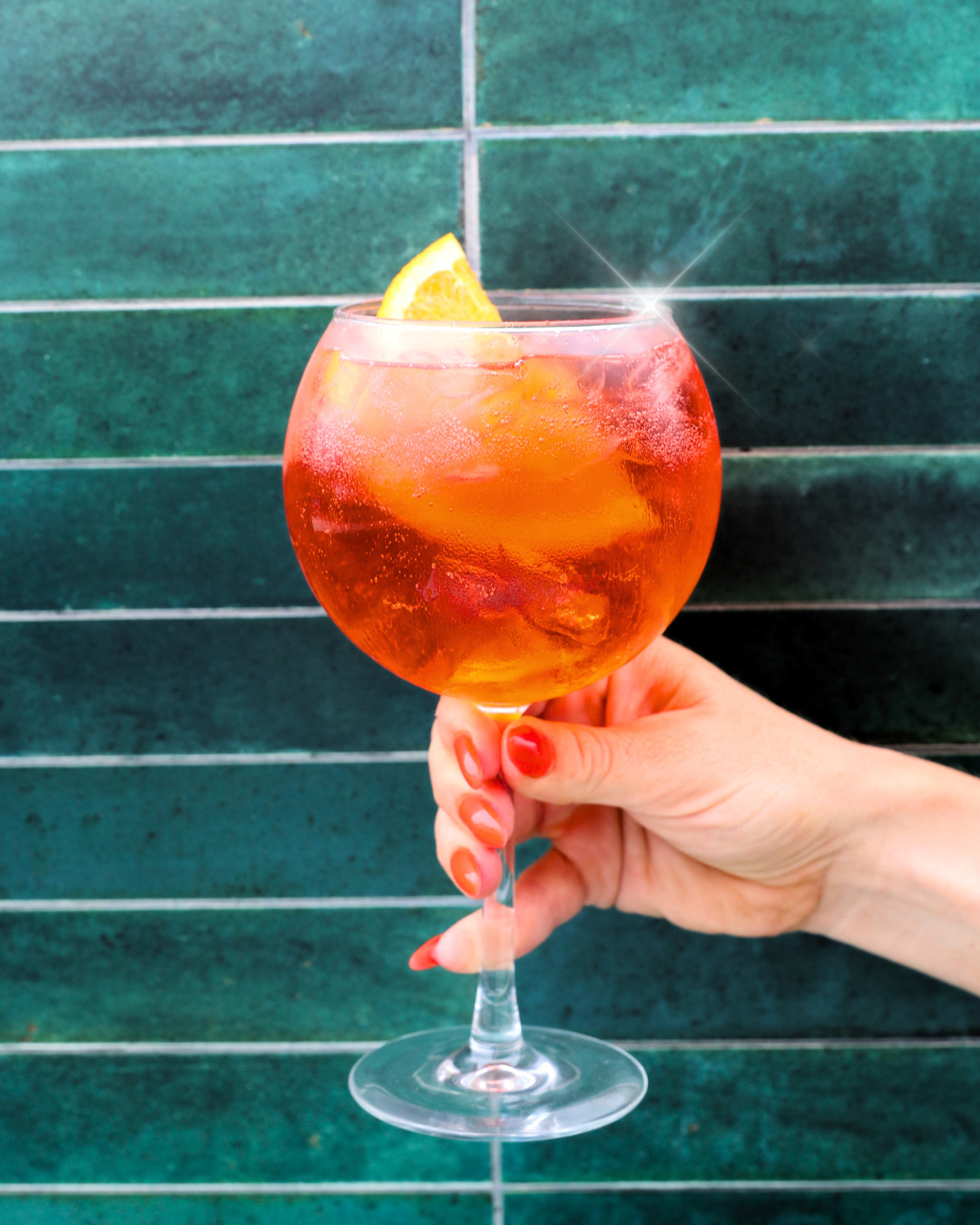 Coconut Tequila Aperol Spritz