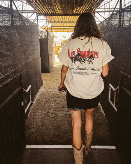 Tequila Collective Tee - Off White/Black