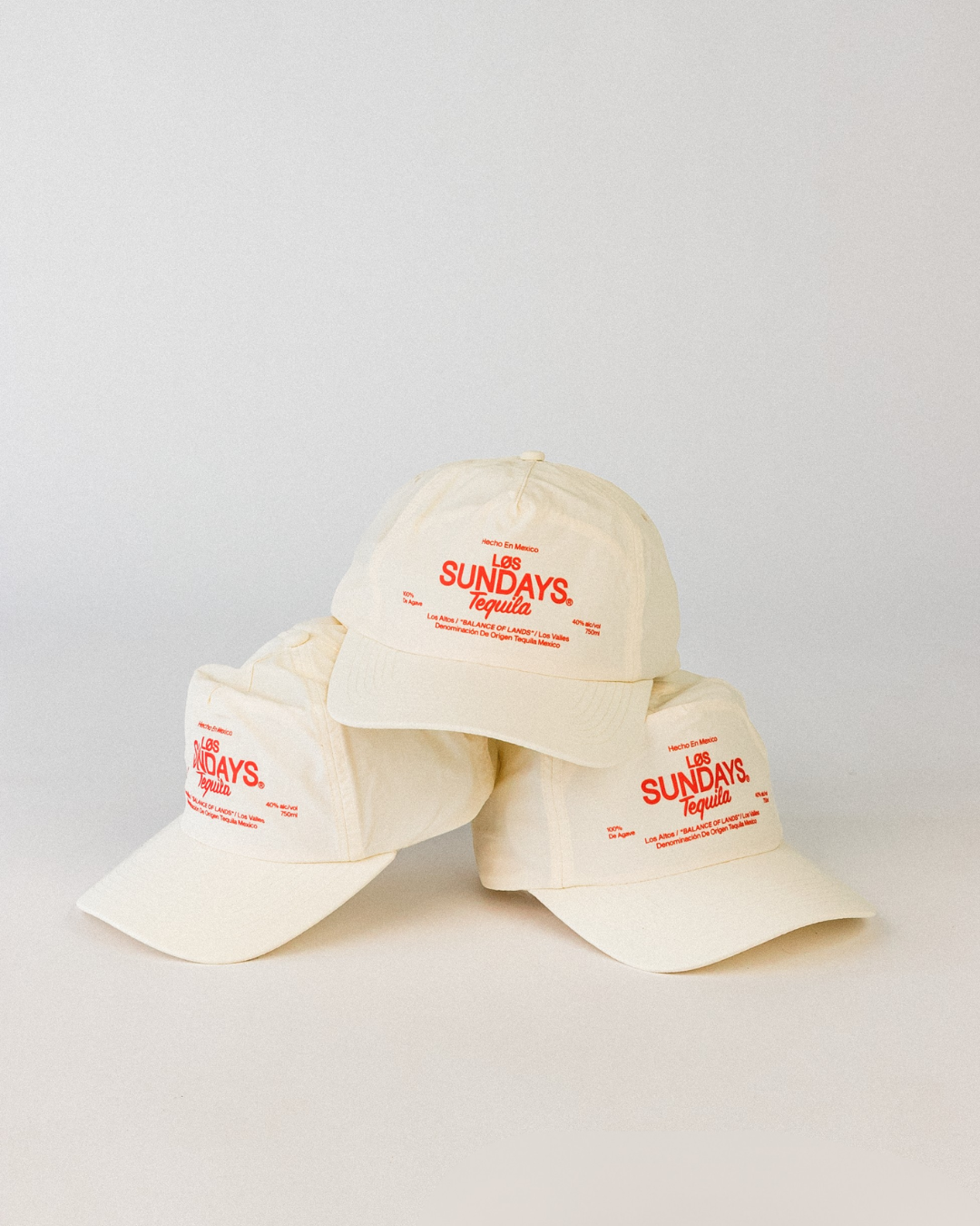 The Hecho Cap - Bone/Red