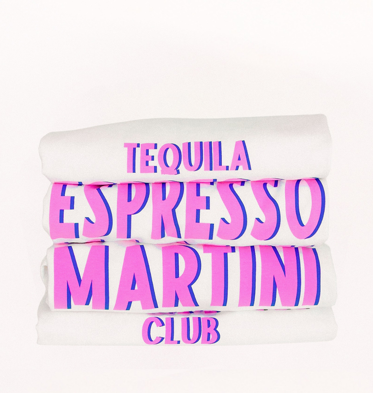 The Espresso Martini Tee - Blanc White