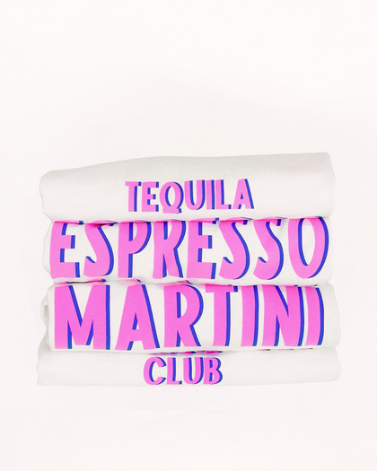 The Espresso Martini Tee - Blanc White