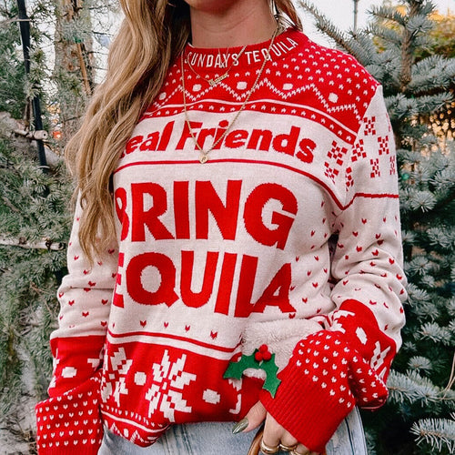 REAL FRIENDS HOLIDAY SWEATER