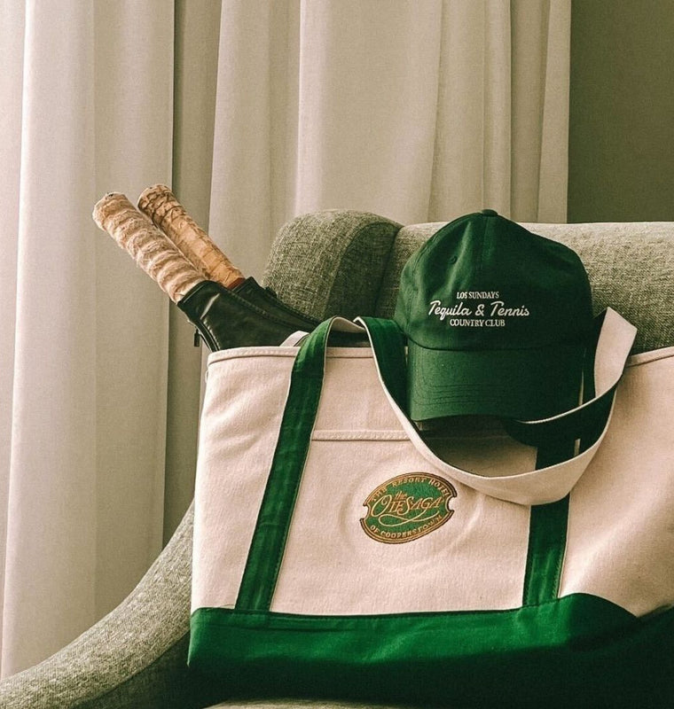The Tequila & Tennis Country Club Dad Cap - Green