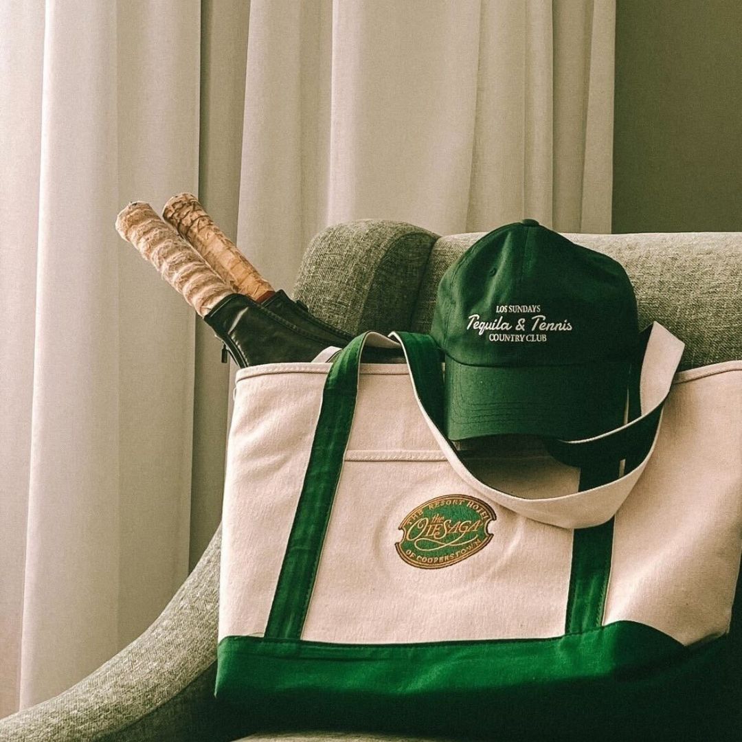 The Tequila & Tennis Country Club Dad Cap - Green