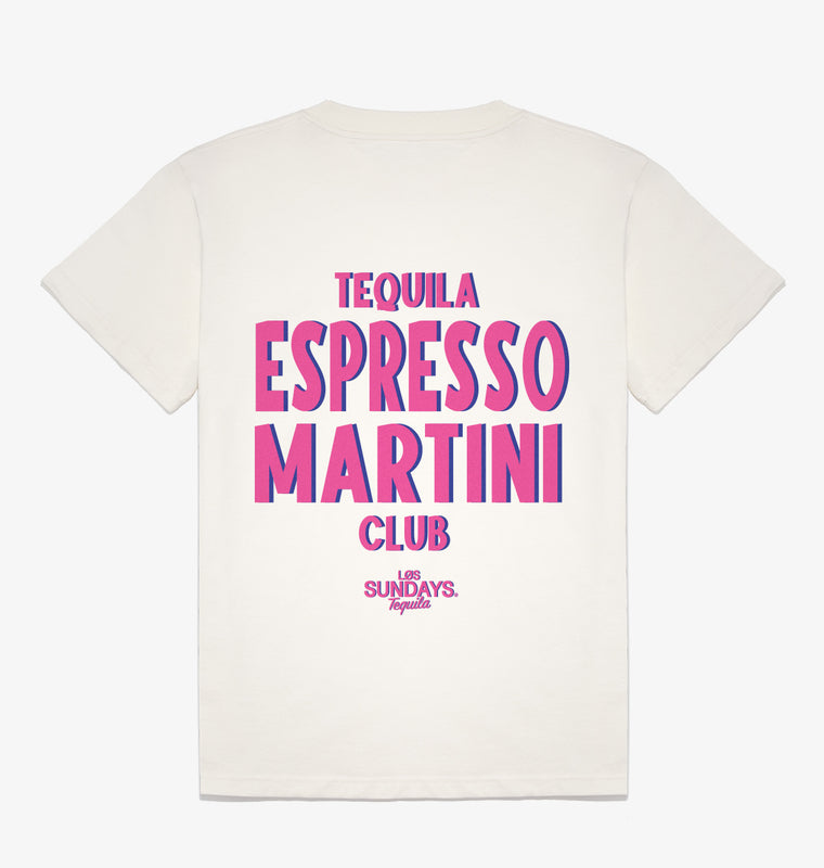 The Espresso Martini Tee - Blanc White
