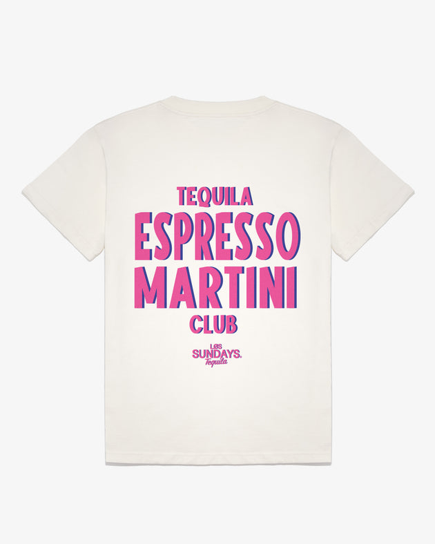 The Espresso Martini Tee - Blanc White