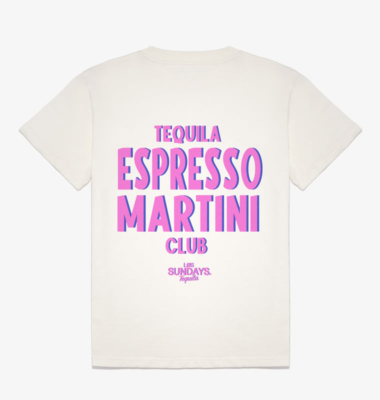 The Espresso Martini Tee - Blanc White