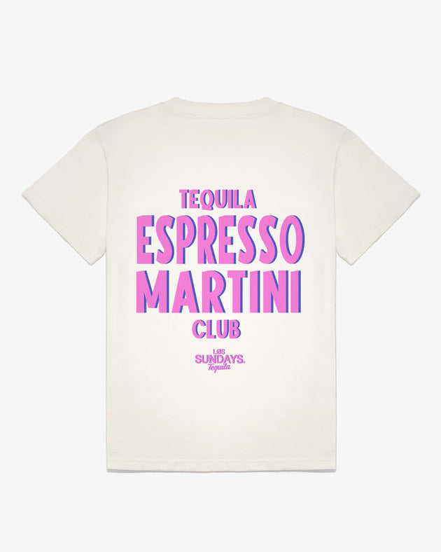 The Espresso Martini Tee - Blanc White