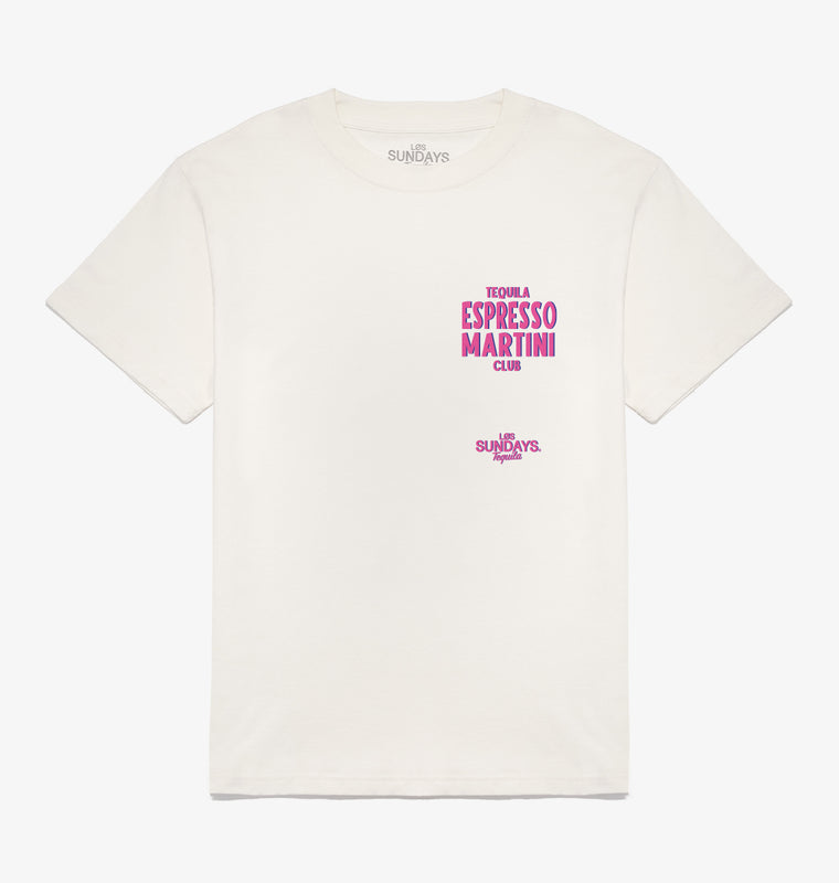 The Espresso Martini Tee - Blanc White