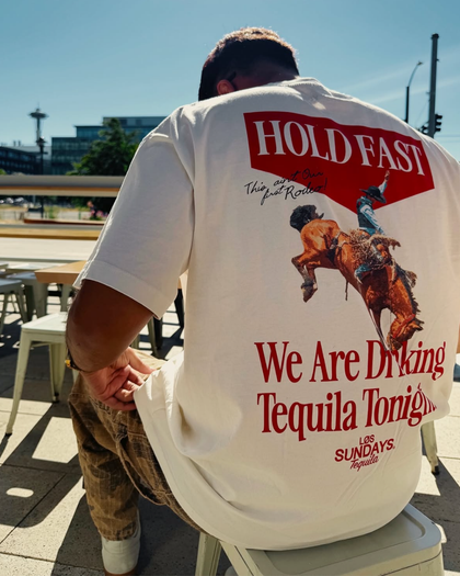 The Hold Fast Tee - Blanc White