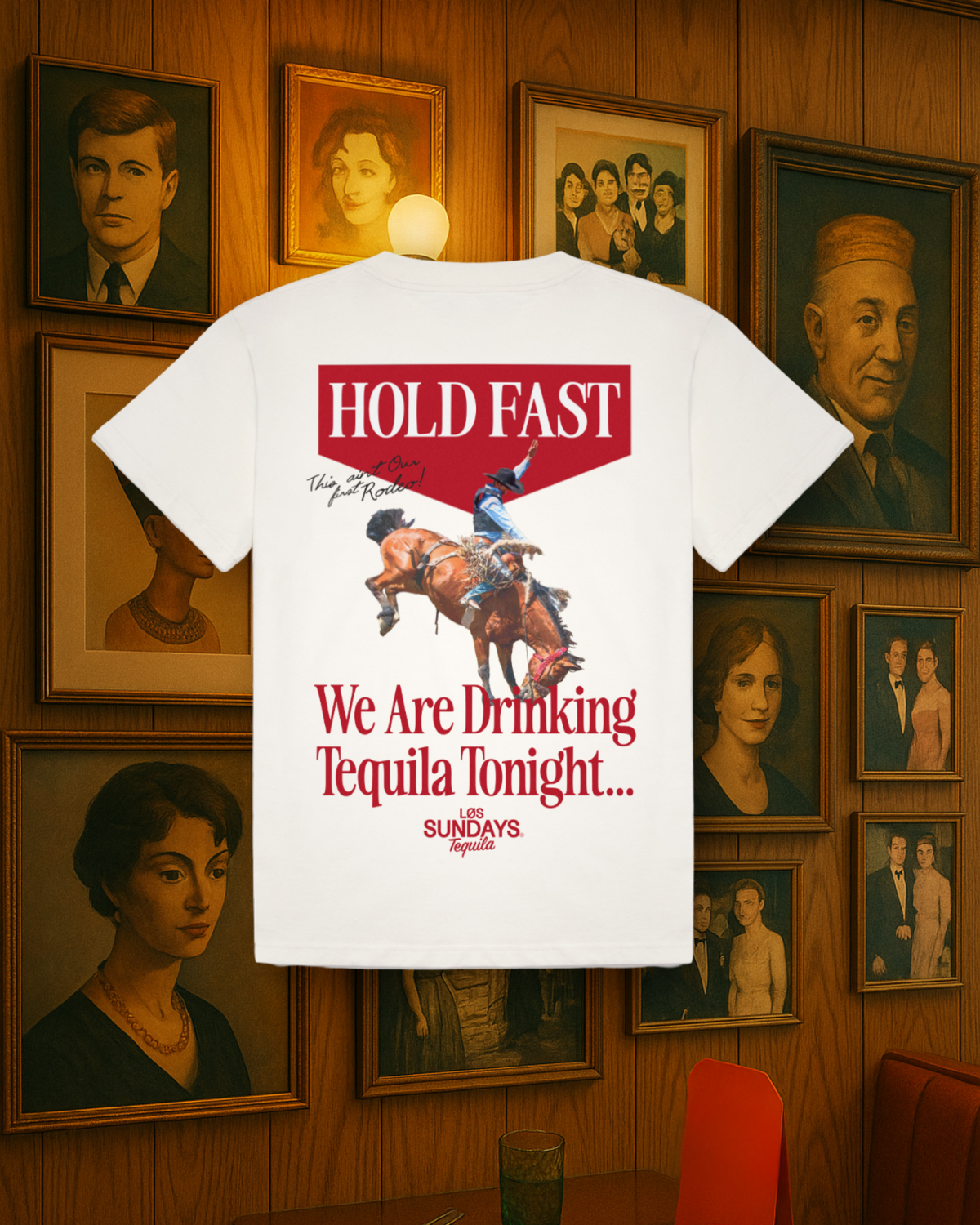 The Hold Fast Tee - Blanc White
