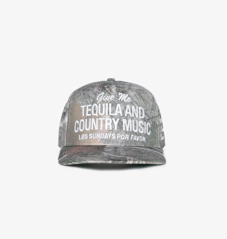 Tequila & Country Music Hat - Camo
