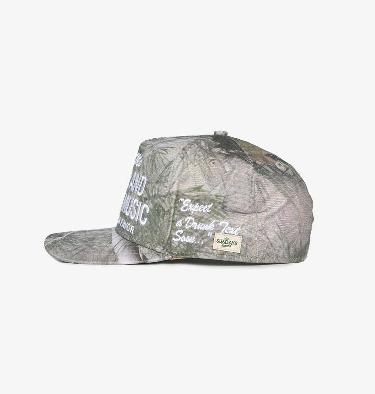 Tequila & Country Music Hat - Camo