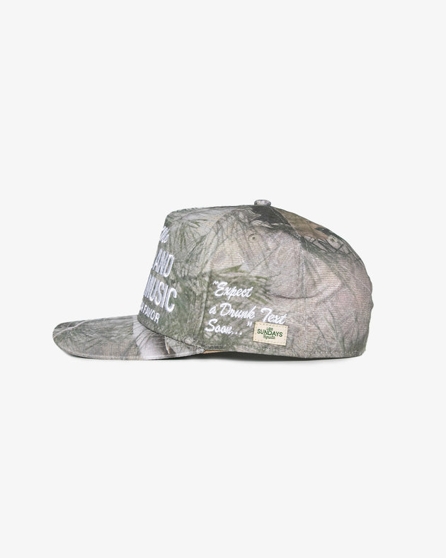 Tequila & Country Music Hat - Camo