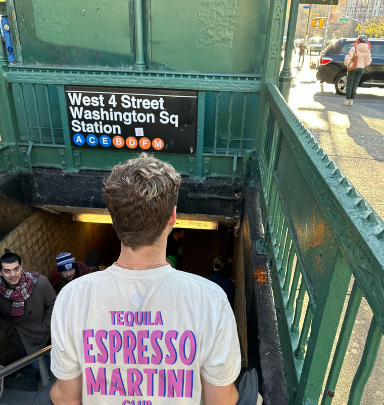 The Espresso Martini Tee - Blanc White