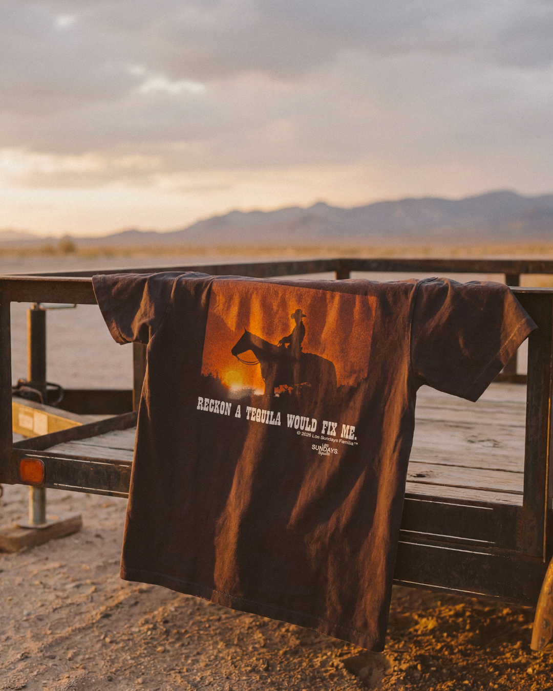 The Reckon Tee - Black / White