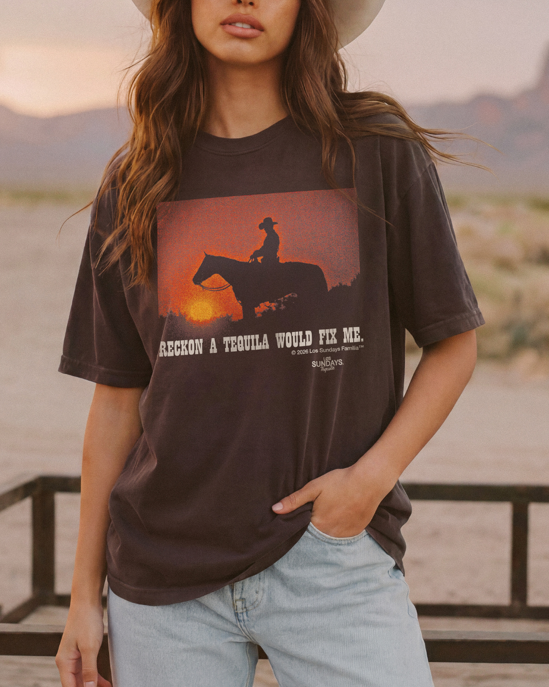 The Reckon Tee - Black / White