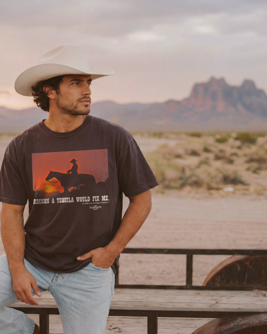 The Reckon Tee - Black / White