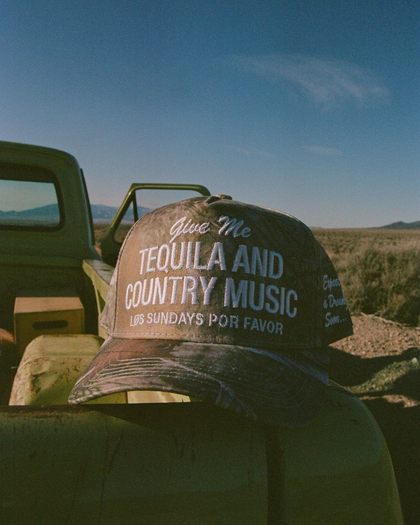 Tequila & Country Music Hat - Camo
