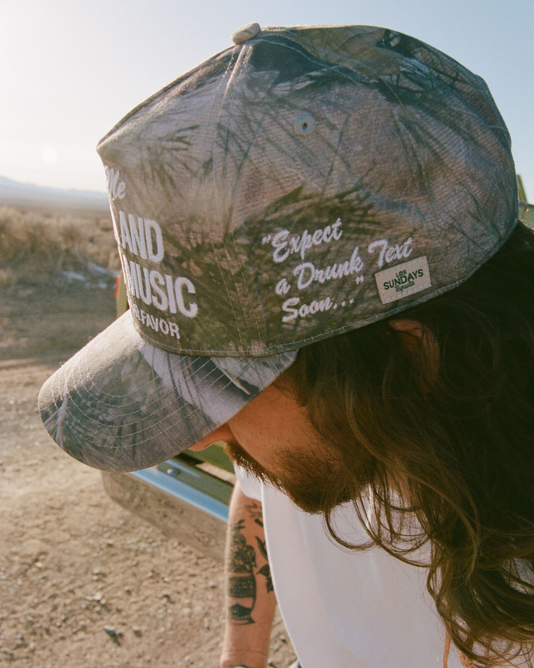 Tequila & Country Music Hat - Camo