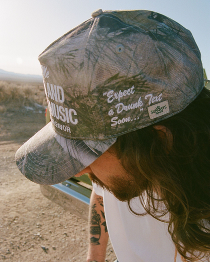 Tequila & Country Music Hat - Camo