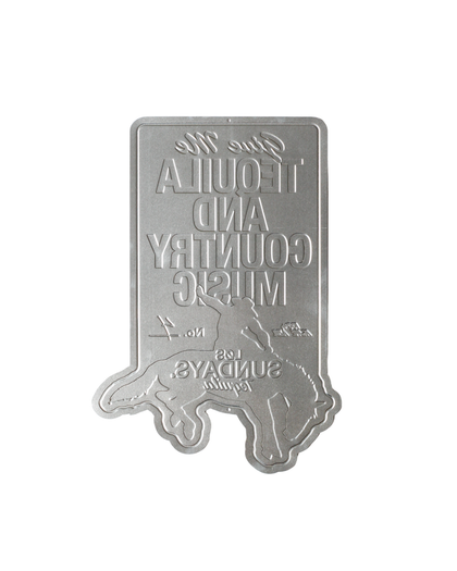 The Tequila & Country Music Tin Tacker - Bone
