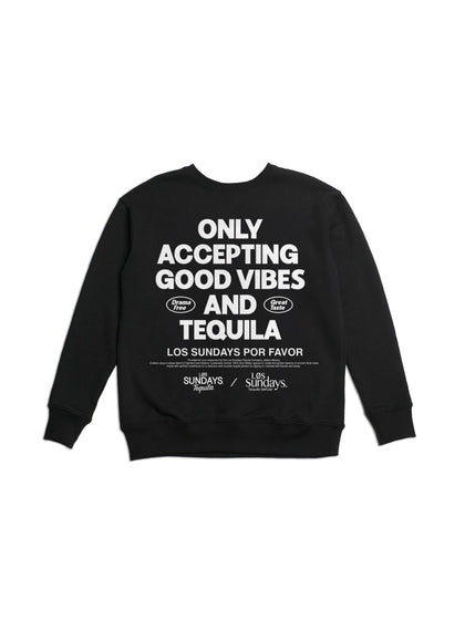 The Drama Free Crew Neck - Black / White