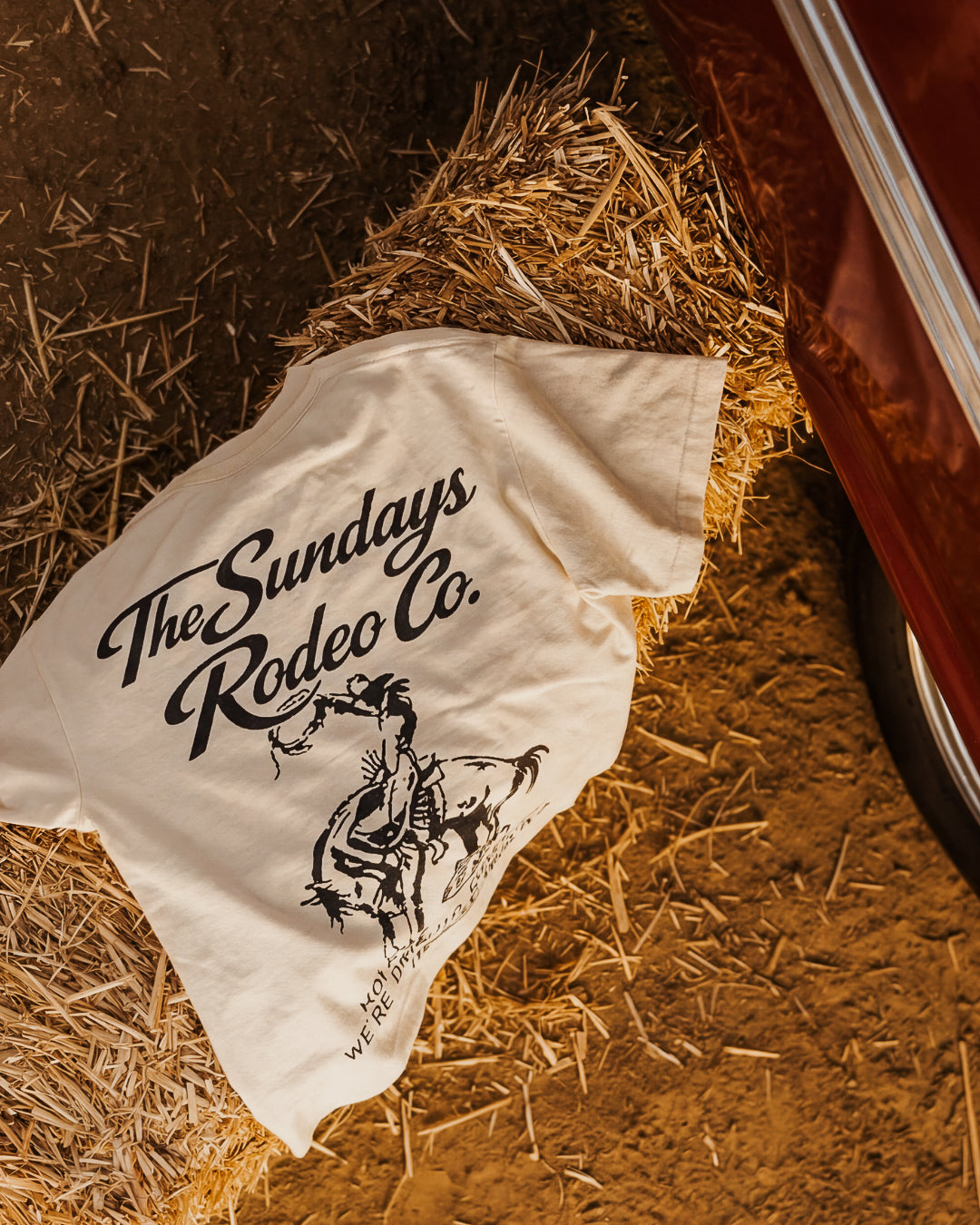 The Easy Rider Tee - Off White | Løs Sundays