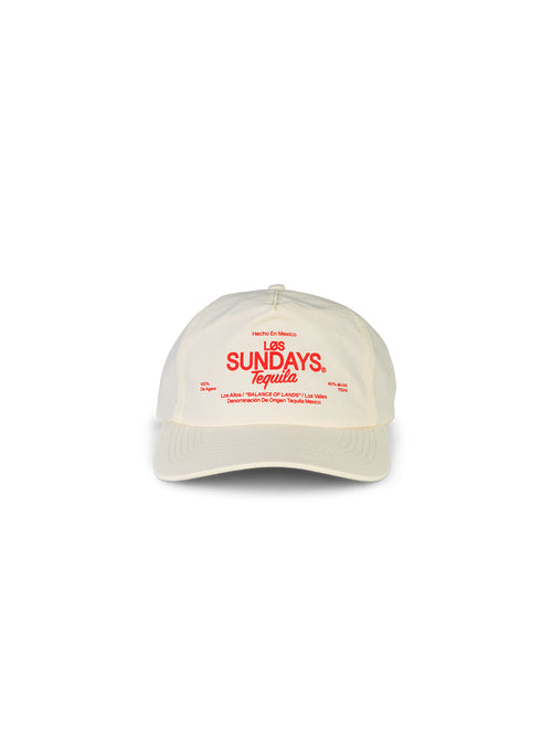 The Hecho Cap - Bone/Red