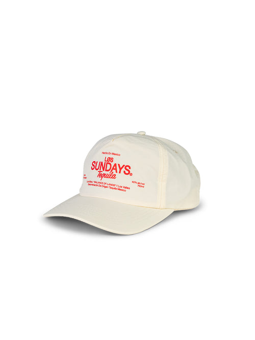 The Hecho Cap - Bone/Red