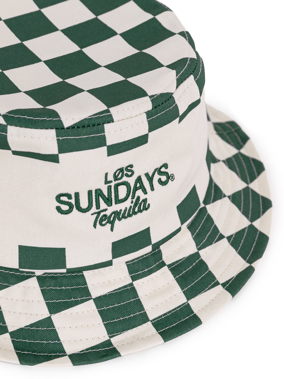 Tequila & Tennis Bucket Hat - Off White / Checkered