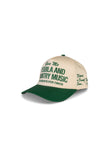 Tequila & Country Music Hat - Bone/Green