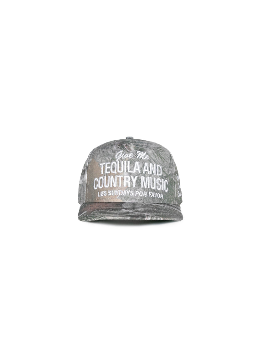 Tequila & Country Music Hat - Camo
