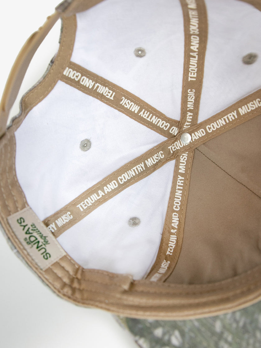 Tequila & Country Music Hat - Camo