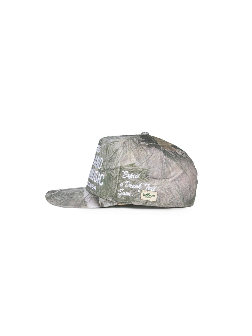 Tequila & Country Music Hat - Camo