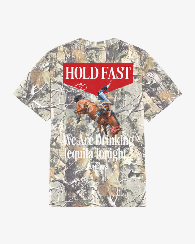 The Hold Fast Tee - Camo/White