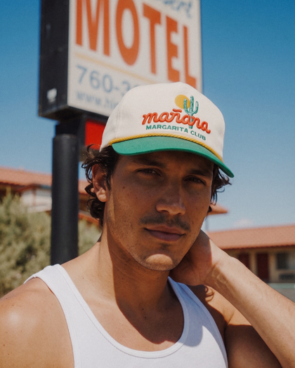 Manana Margarita Hat - Blanc White