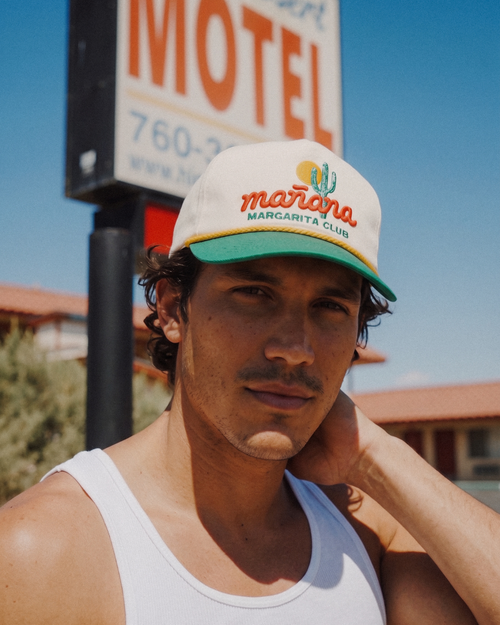 Manana Margarita Hat - Blanc White